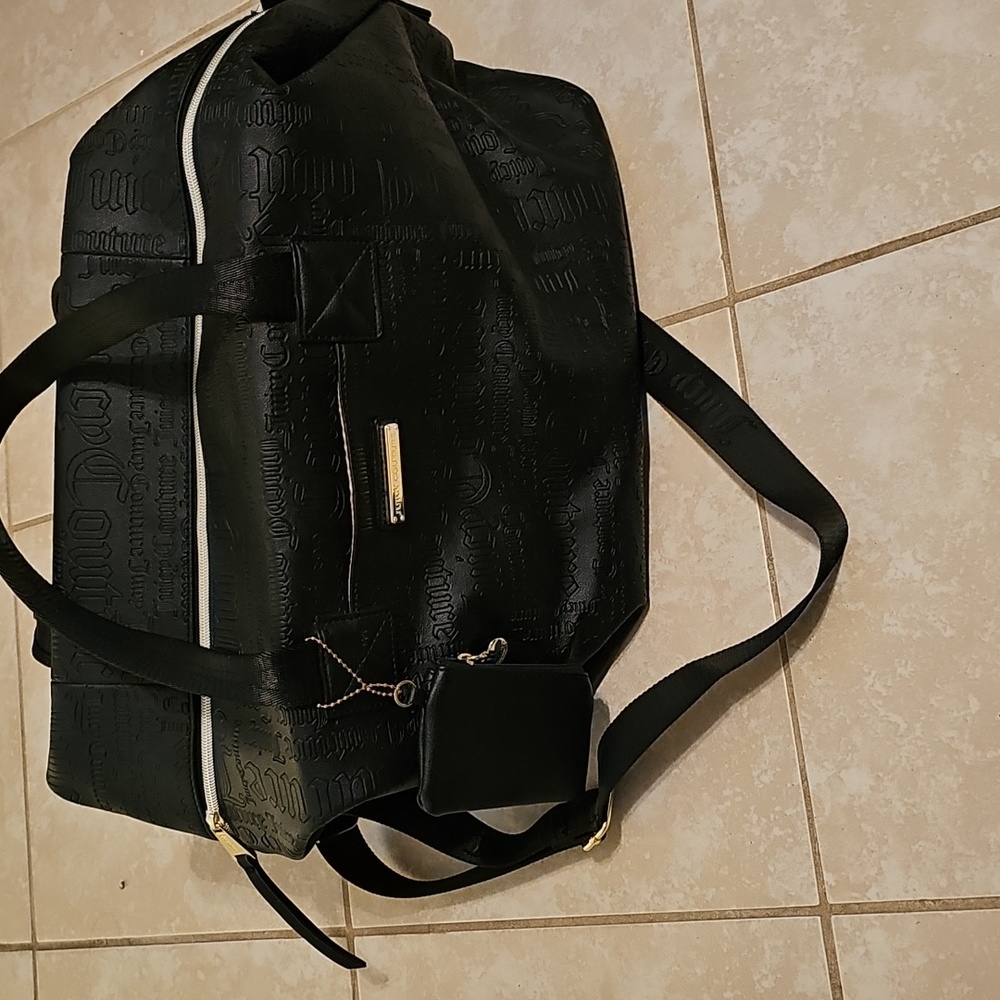 Juicy Couture weekender bag with matching wallet